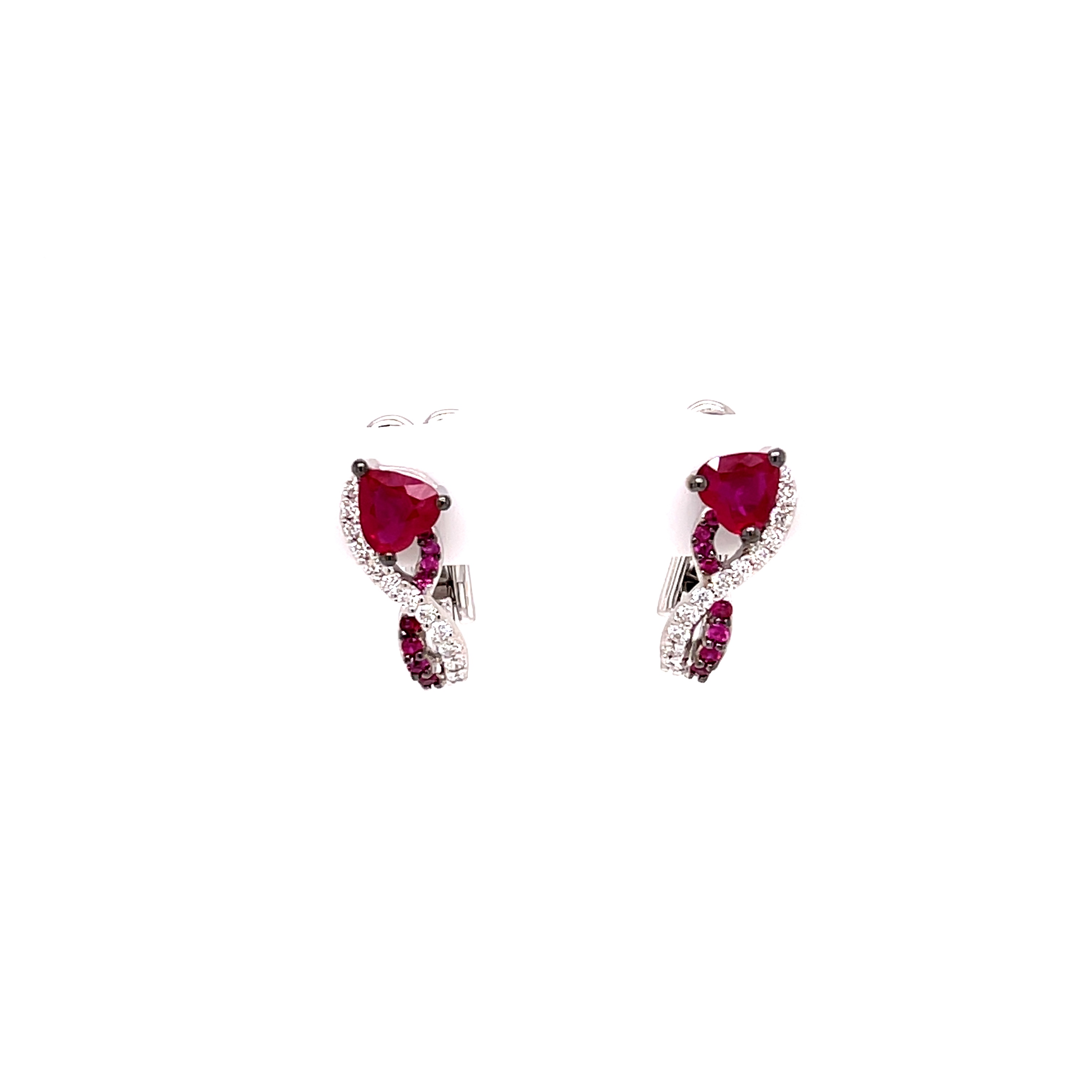 Orecchini Twist Ruby